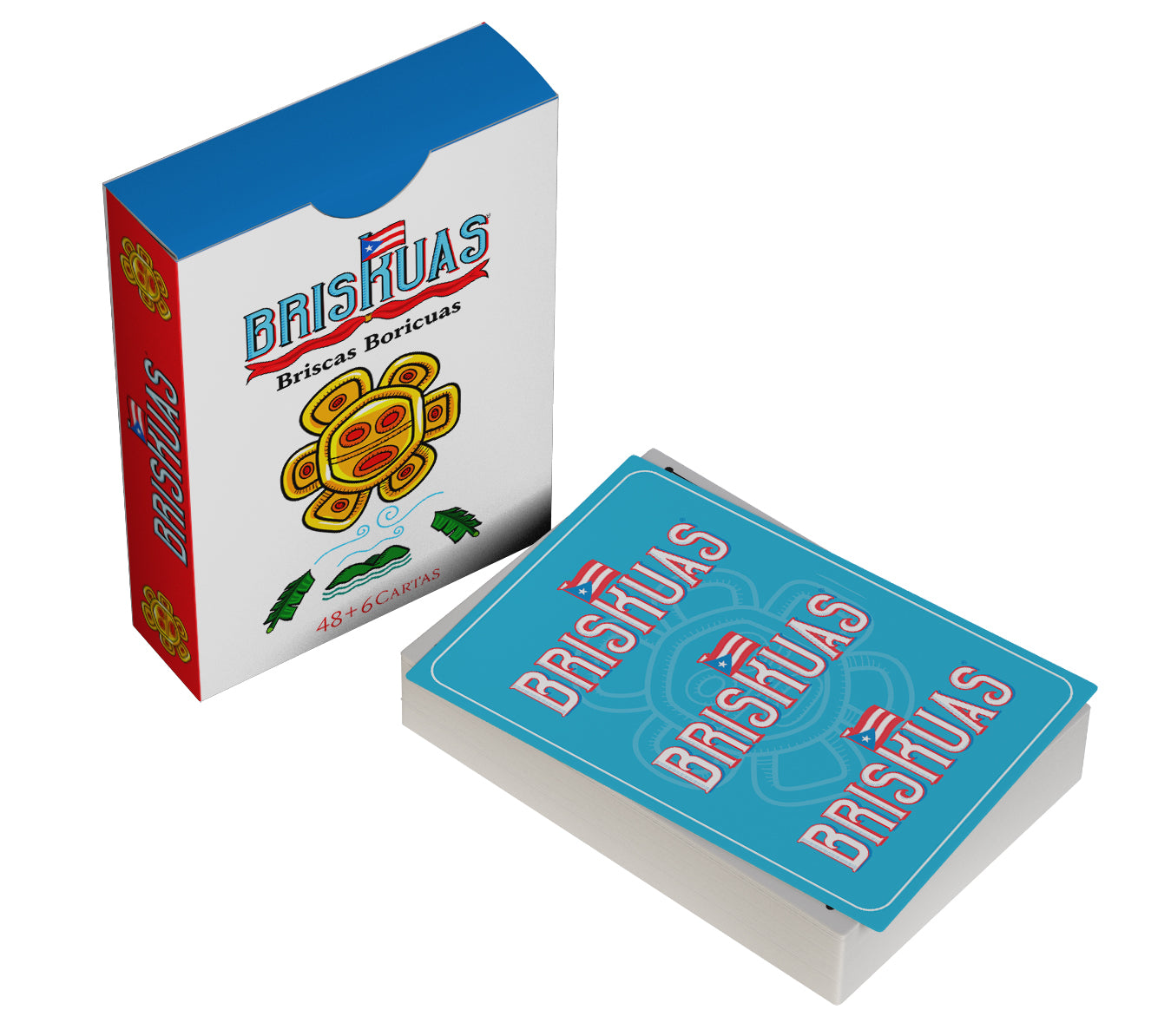 SET DE 48 CARTAS BRISKUAS: Briscas Boricuas 🇵🇷